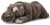 Pluszowy hipopotam leżący Uni-Toys 30 cm – realistyczna maskotka