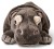 Pluszowy hipopotam leżący Uni-Toys 30 cm – realistyczna maskotka