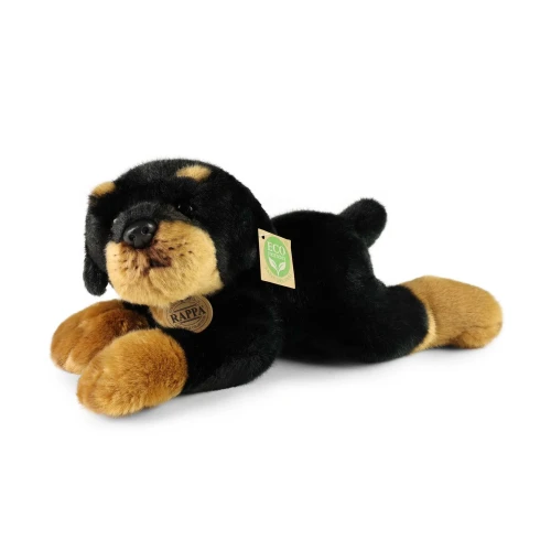 rottweiler Rappa pluszak leżący 30 cm