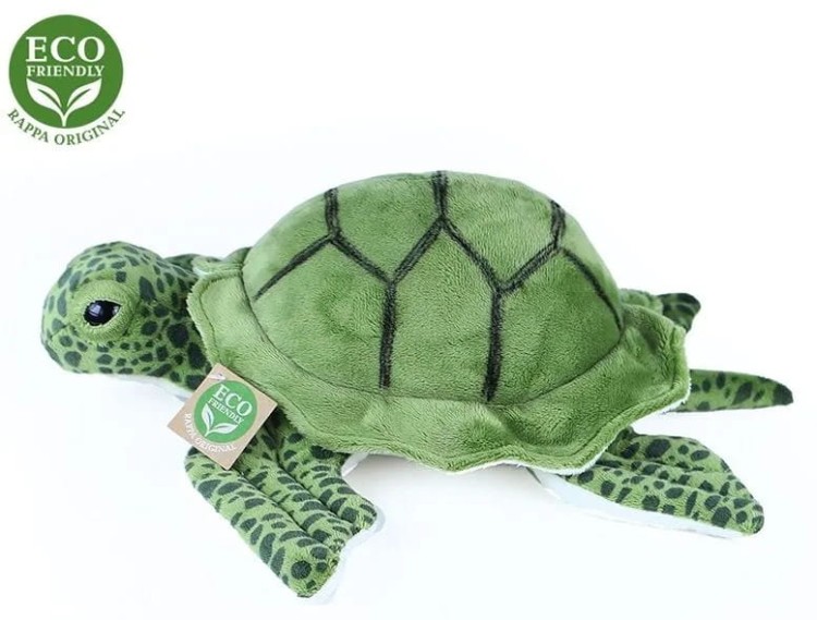 Pluszak maskotka Żółw Żółwik Eco Friendly Prezent 30cm