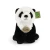 panda Rappa widok z przodu