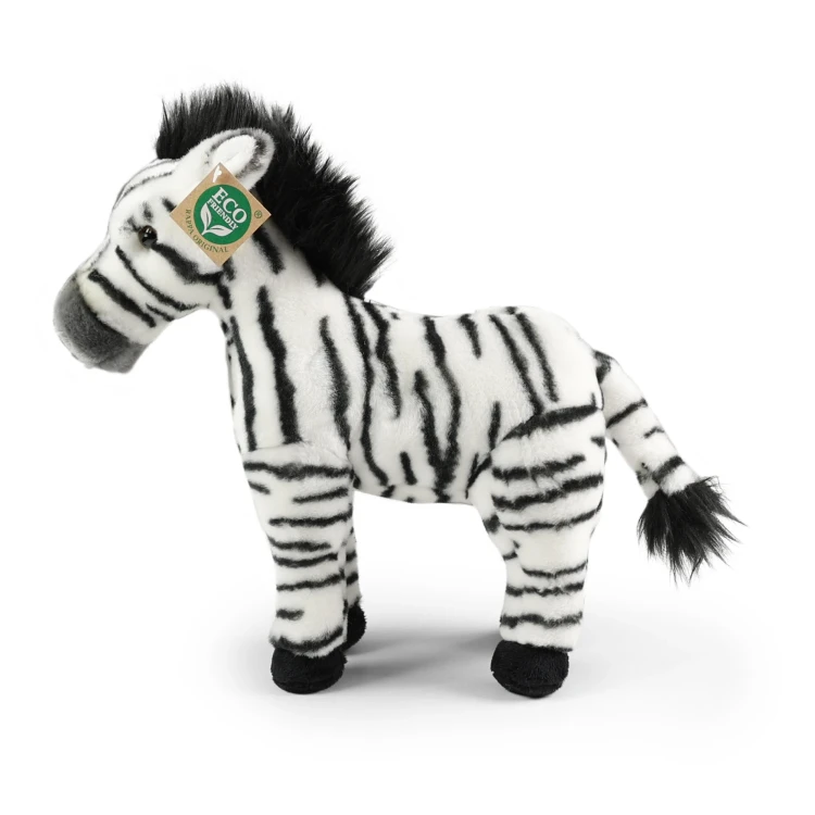 zebra Rappa maskotka czarno-biała
