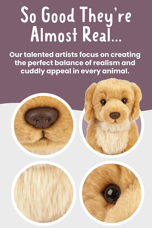 Pluszak pies Golden Retriever 22cm Living Nature