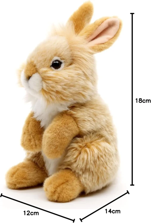 królik Uni-Toys 18 cm brązowy