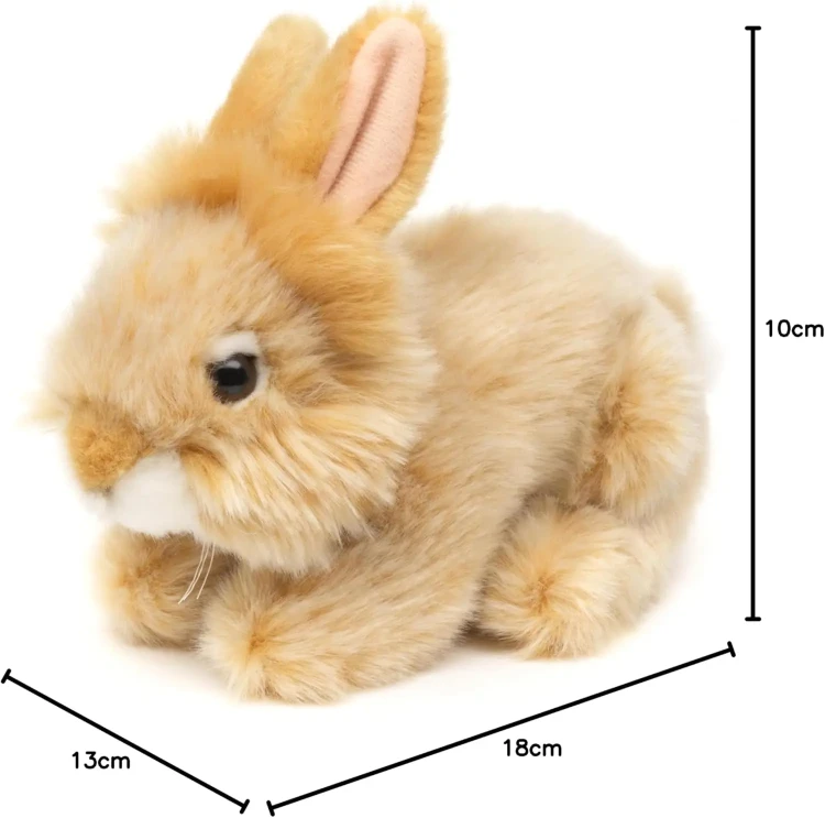 królik Uni-Toys 18 cm brązowy
