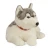 Pluszak pies Husky z obrożą 60 cm XXL Living Nature
