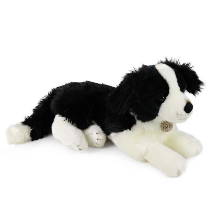 maskotka border collie pluszak pies border collie bok ekologiczna maskotka psa
