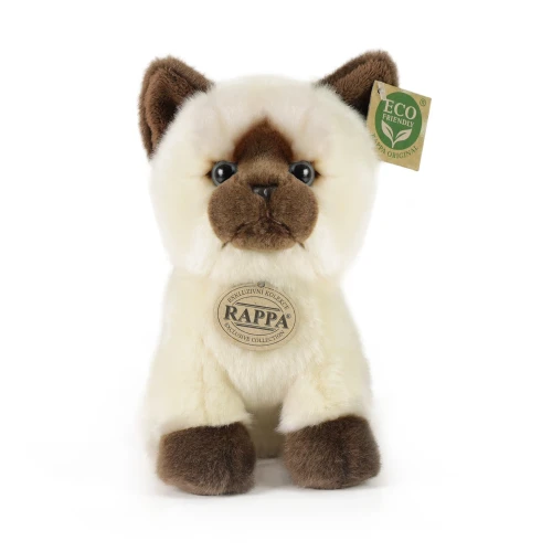 pluszak kot syjamski maskotka realistyczny kot Rappa eco friendly