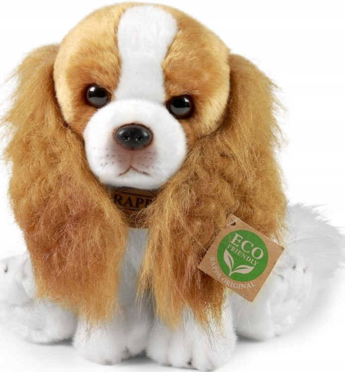alt="Pluszak Cavalier King Charles Rappa 28 cm – realistyczna maskotka"