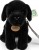 Pluszak Maskotka Piesek Labrador Szczeniak Czarny Eco Friendly 25cm