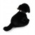 Pluszak Maskotka Piesek Labrador Szczeniak Czarny Eco Friendly 25cm