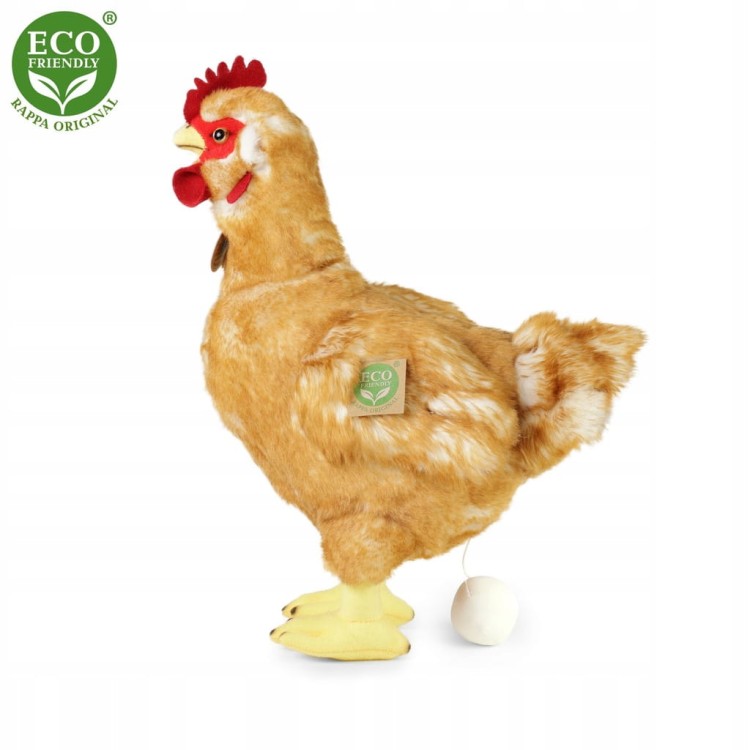Pluszak Maskotka Kura z Jajko Kogut Eco Fiendly 33cm