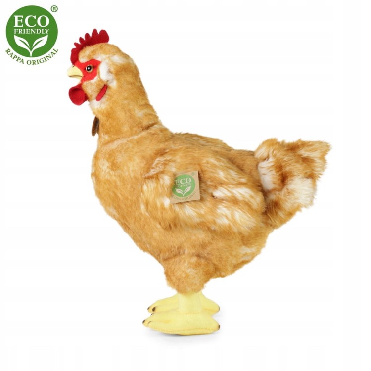 Pluszak Maskotka Kura z Jajko Kogut Eco Fiendly 33cm