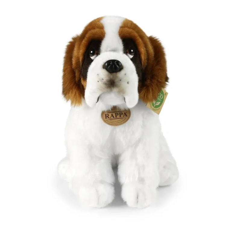 pluszak pies bernardyn realistyczna maskotka prezent dla dziecka w dobrej cenie