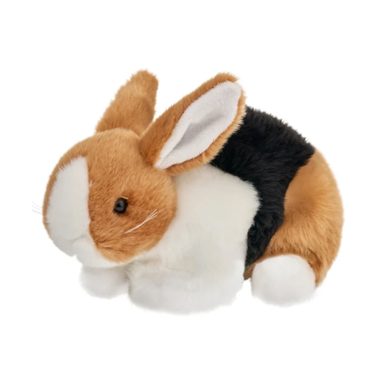 pluszak królik Beppe 23 cm brązowo czarny