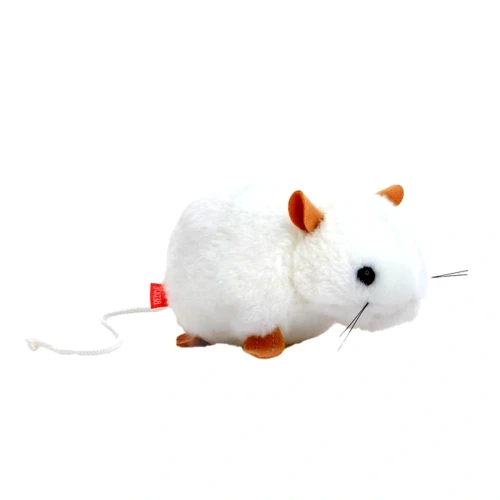 pluszak mysz ze sznurkiem ogon