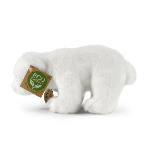 maskotka niedźwiedź polarny biały