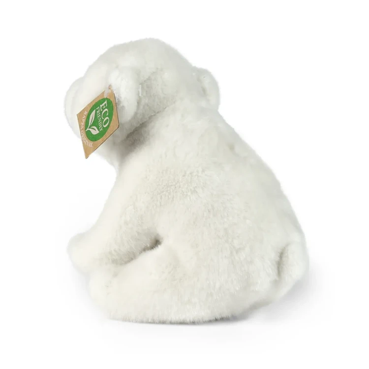 miś polarny pluszak siedzący 20 cm