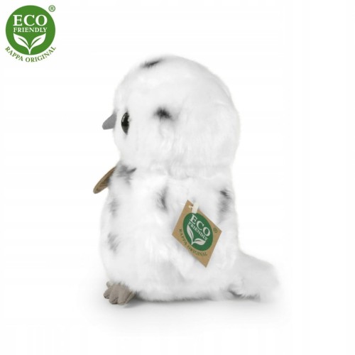 alt="Pluszowa sówka Rappa Friendly – ekologiczna maskotka z certyfikatem CE"