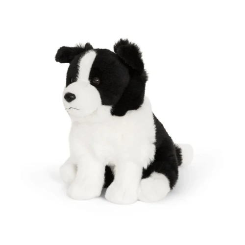 siedzący pies border collie maskotka 23 cm
