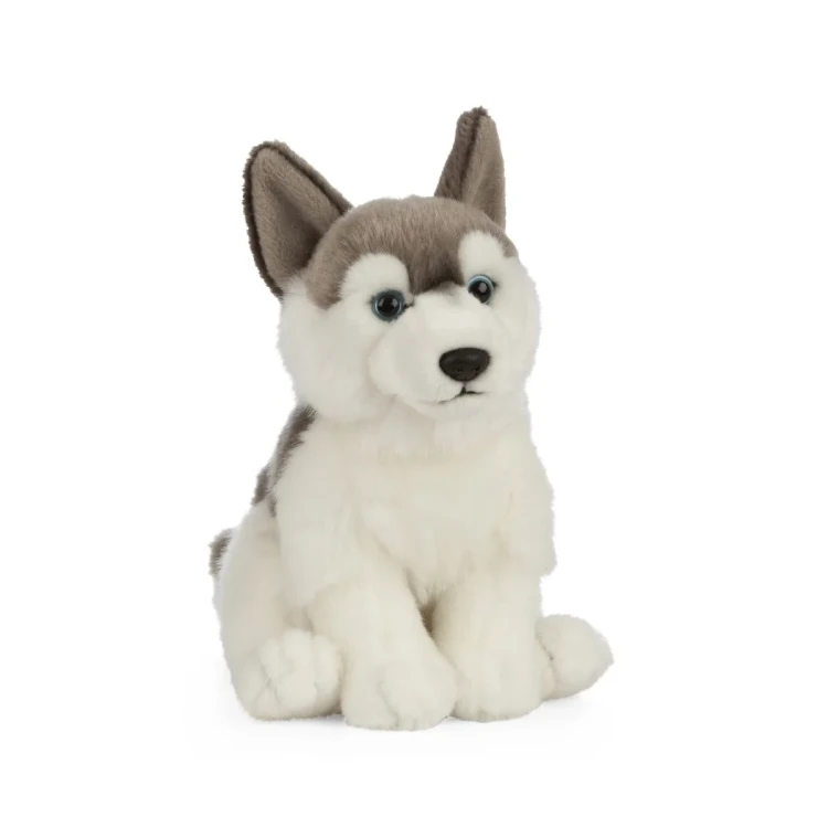 biało szary husky pluszak Living Nature
