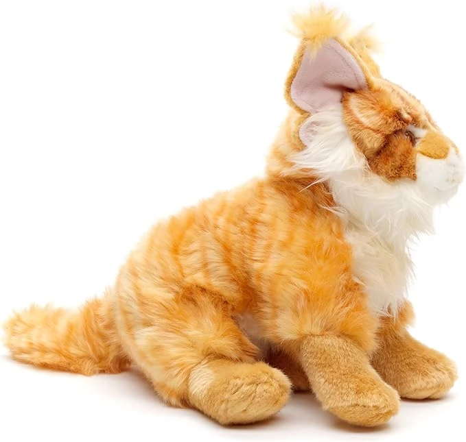 brązowy kot Maine Coon pluszak