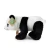 maskotka panda siedząca Rappa