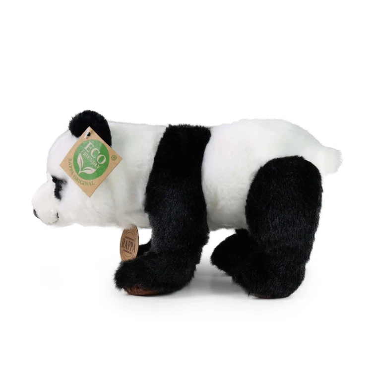 maskotka panda siedząca Rappa