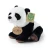 panda maskotka Rappa Eco Friendly 18 cm