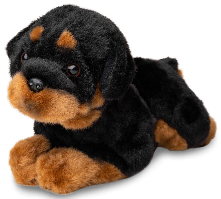 rottweiler leżący maskotka Uni-Toys 26 cm