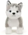 pluszowy husky z niebieskimi oczami Uni-Toys 30 cm