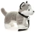 ekologiczna maskotka psa husky 30 cm