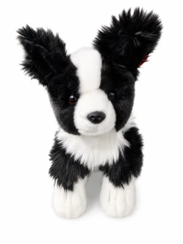 border collie Beppe 25 cm siedzący