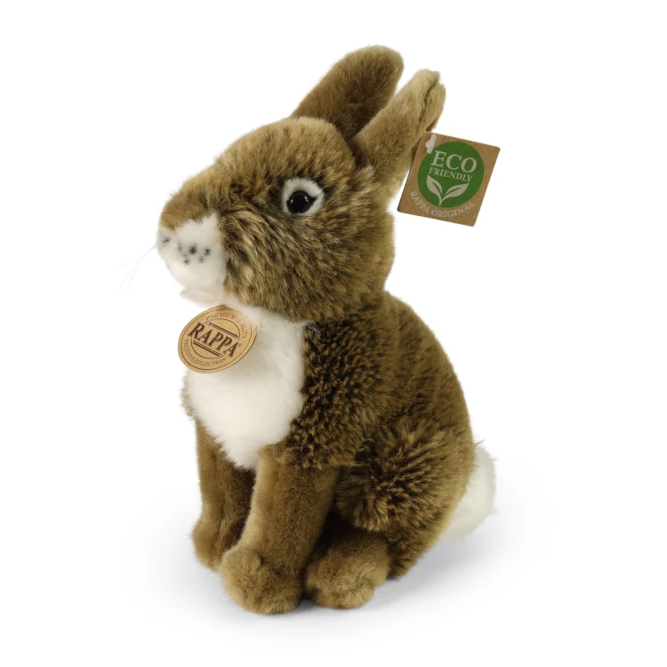 pluszak królik brązowy Rappa Eco Friendly 20 cm