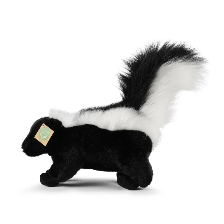 pluszak skunks z puszystym ogonem
