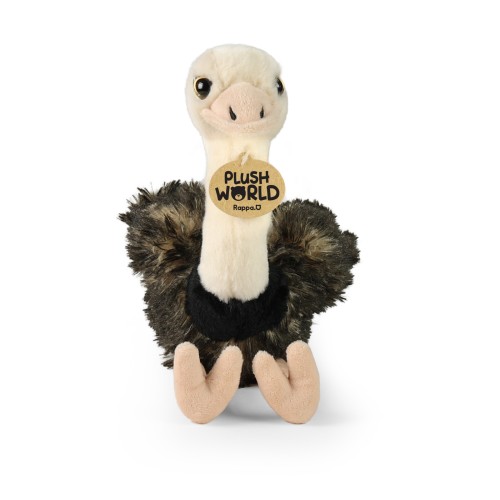 Pluszak struś Rappa 33 cm Plush World widok z przodu