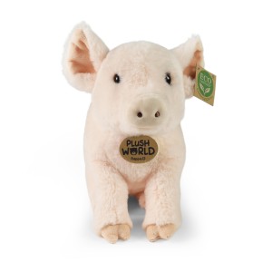 Pluszak świnka Rappa 28 cm Plush World widok z przodu