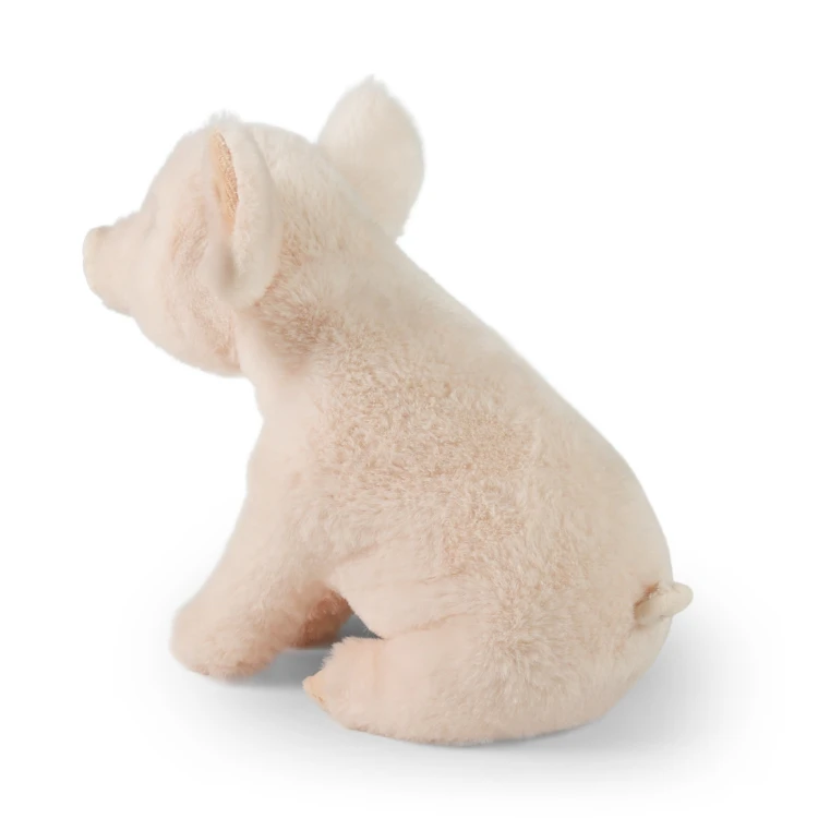 Maskotka świnka Rappa Plush World widok z tyłu