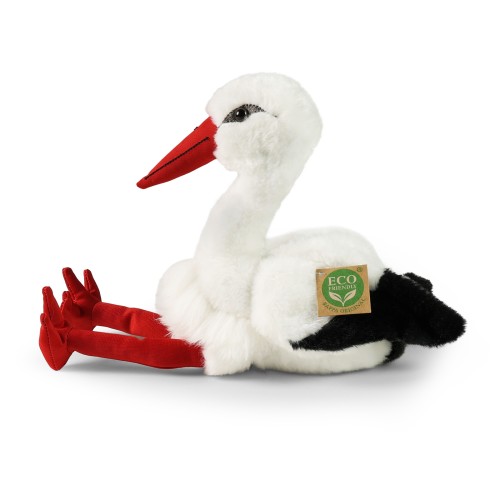 Pluszowy bocian biały Rappa 32 cm