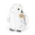 Maskotka sowa śnieżna Rappa 19 cm