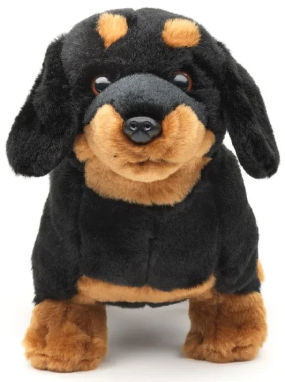 Pluszak jamnik Uni-Toys 34 cm – stojący