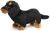 Pluszak jamnik Uni-Toys 34 cm – stojący
