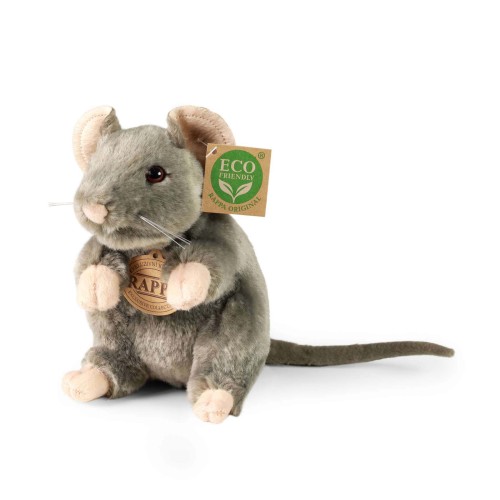 Pluszak mysz 16 cm Rappa szara Eco Friendly