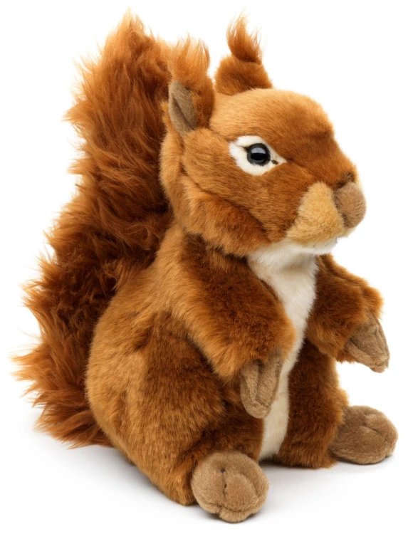 Ruda pluszowa wiewiórka Uni-Toys 22 cm