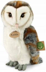 Pluszak sowa płomykówka (sówka) Eco Friendly Rappa 27 cm – realistyczna maskotka