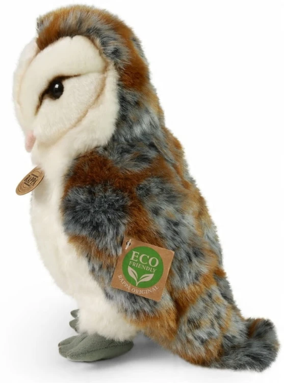 Pluszak sowa płomykówka (sówka) Eco Friendly Rappa 27 cm – realistyczna maskotka