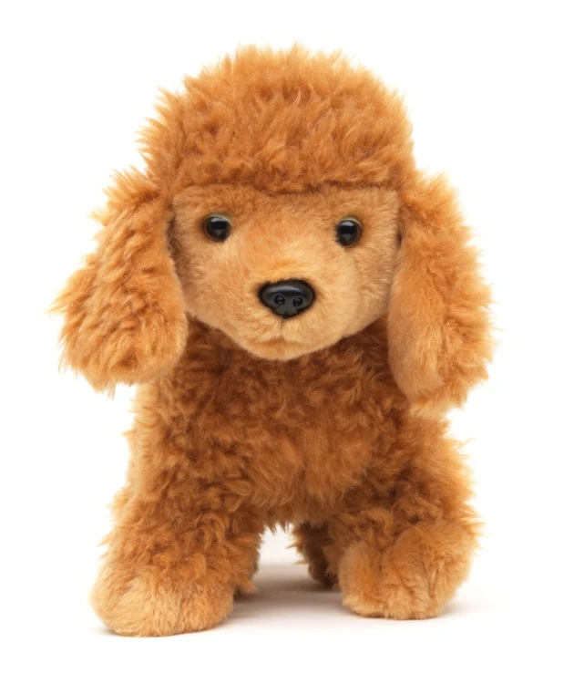 Pluszak pies  pudel brązowy Uni-Toys 30 cm