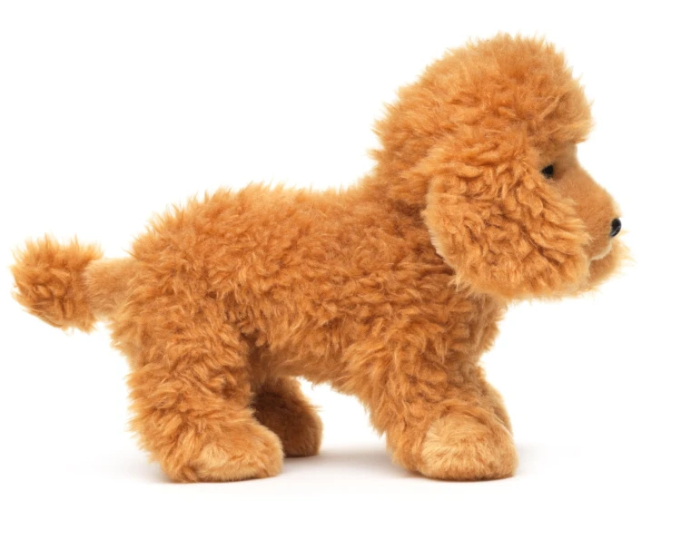Pluszak pies  pudel brązowy Uni-Toys 30 cm
