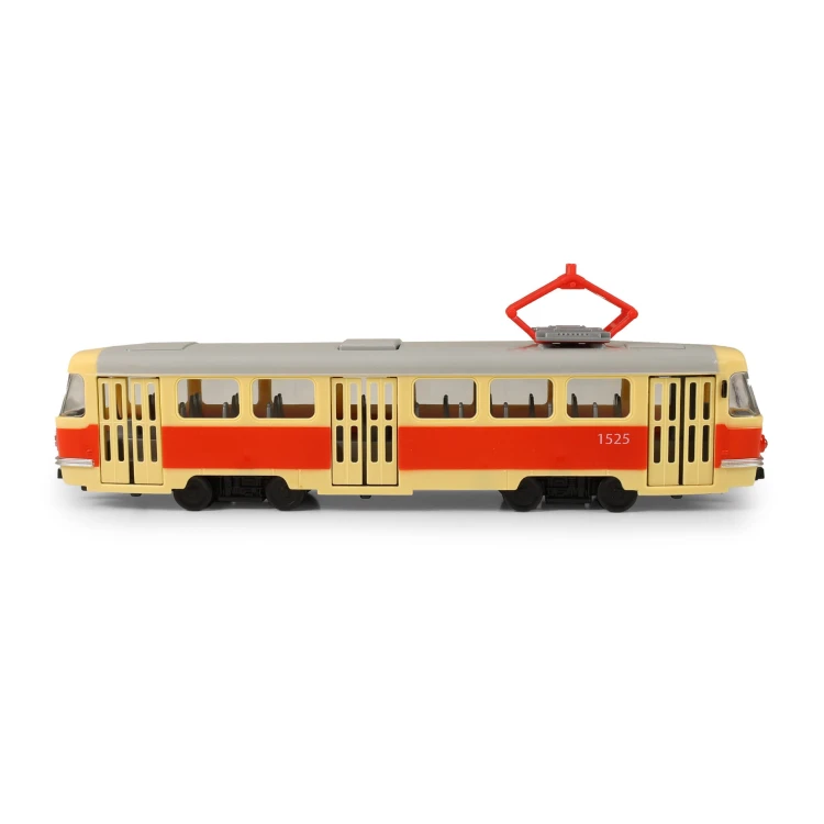 Tramwaj T3 28 cm z zapowiedziami przystanków Rappa