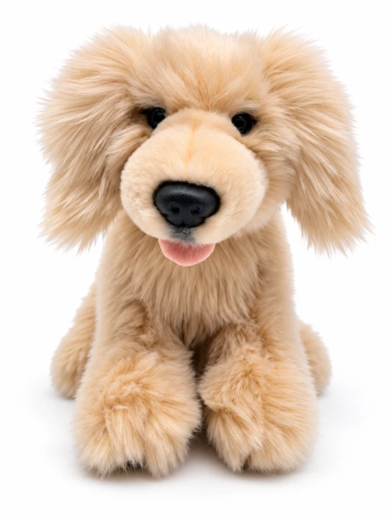Maskotka pies Golden Retriever Beppe widok z przodu
